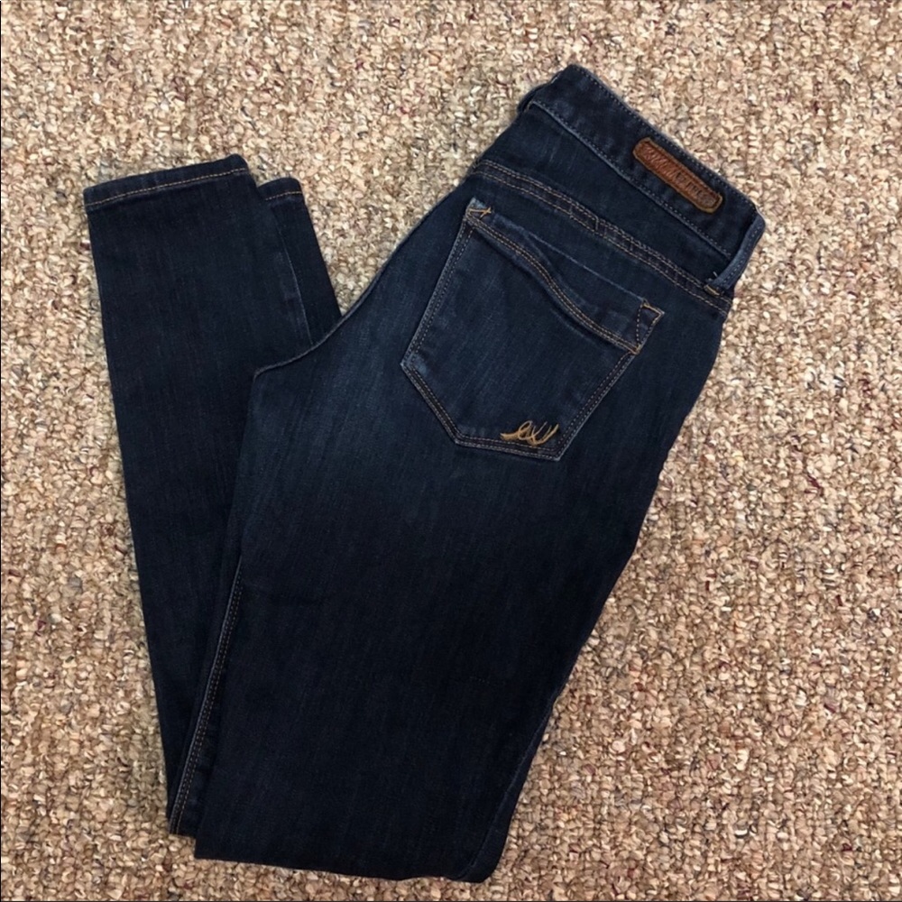 Express Low Rise Skinny Jeans